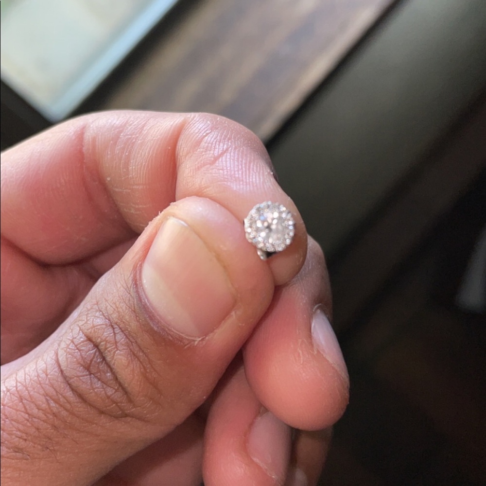 .5 Carat Diamond Studs Smaller Pair
